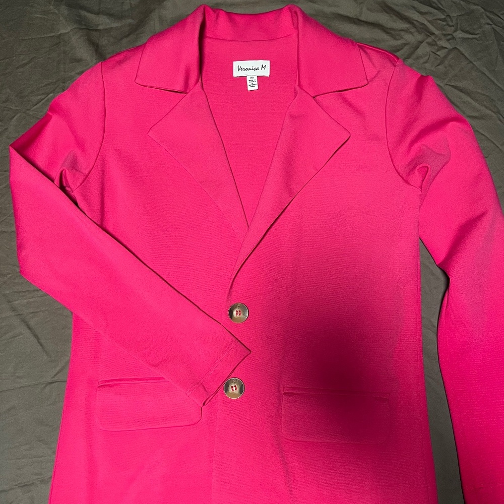 Women’s pink blazer